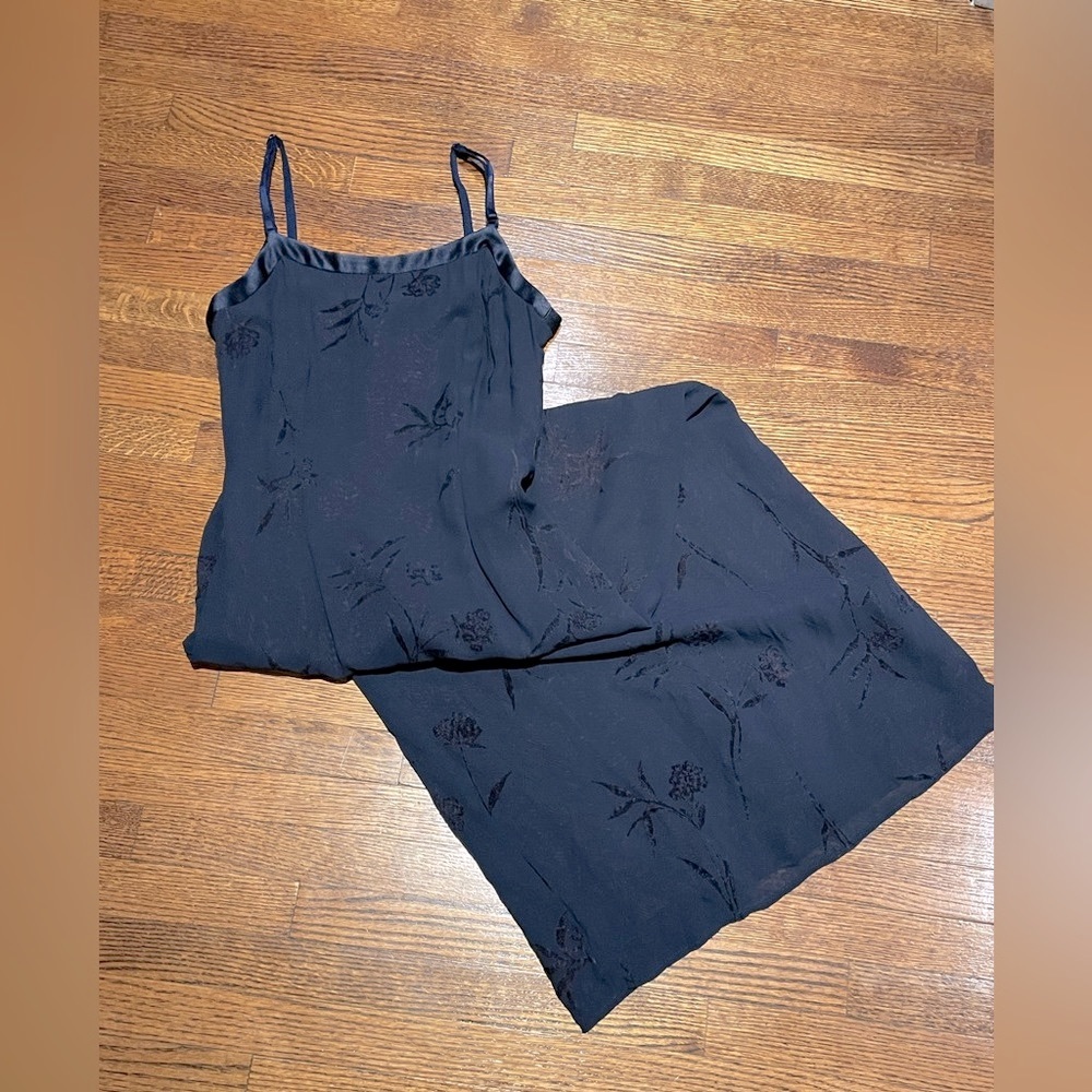 Tristan navy blue fitted lined dress - size 1